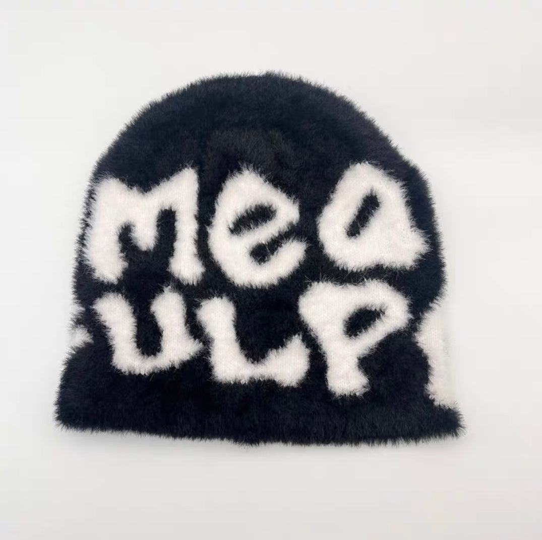 „Mea culpa“ mohair Beanie