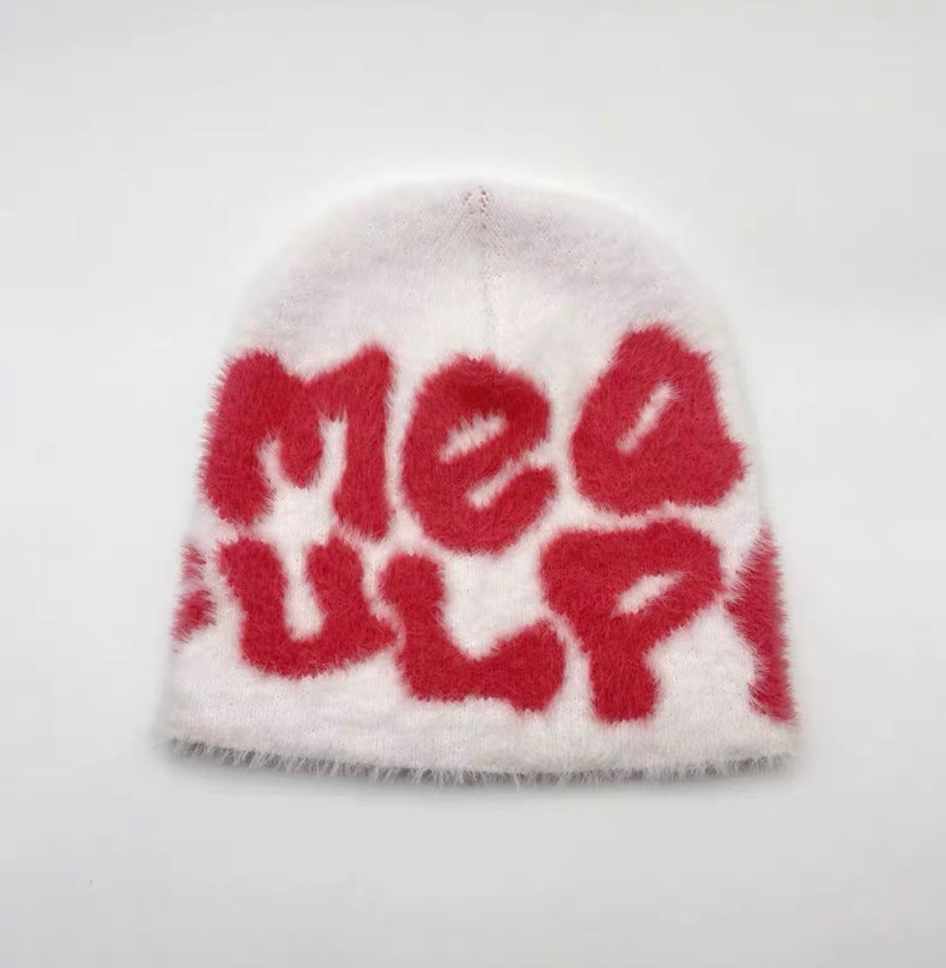 „Mea culpa“ mohair Beanie